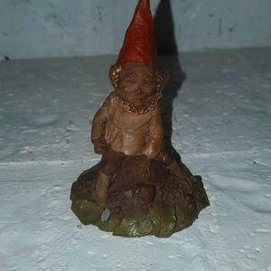 RARE Cottagecore 1983 Tom Clarke knome on turtle figure